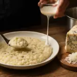 Risotto al Castelmagno tradizionale: il trucco per ottenere una cremosità da ristorante