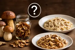 Funghi porcini freschi o secchi? La variante che esalta davvero risotti e paste