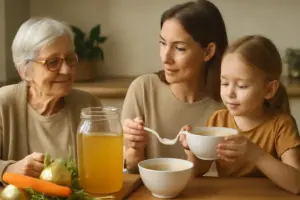 L’importanza del brodo vegetale fatto in casa: benefici su digeribilità e gusto per tutte le età