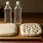 Lievi differenze tra acqua gasata e naturale nell’impasto della focaccia: la scelta che cambia consistenza