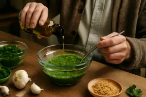 Come si manteca la bagna verde alla piemontese? L’ingrediente extra che fa la differenza