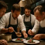 Cosa succede davvero durante una cena a quattro mani tra chef? Il dietro le quinte che pochi hanno visto