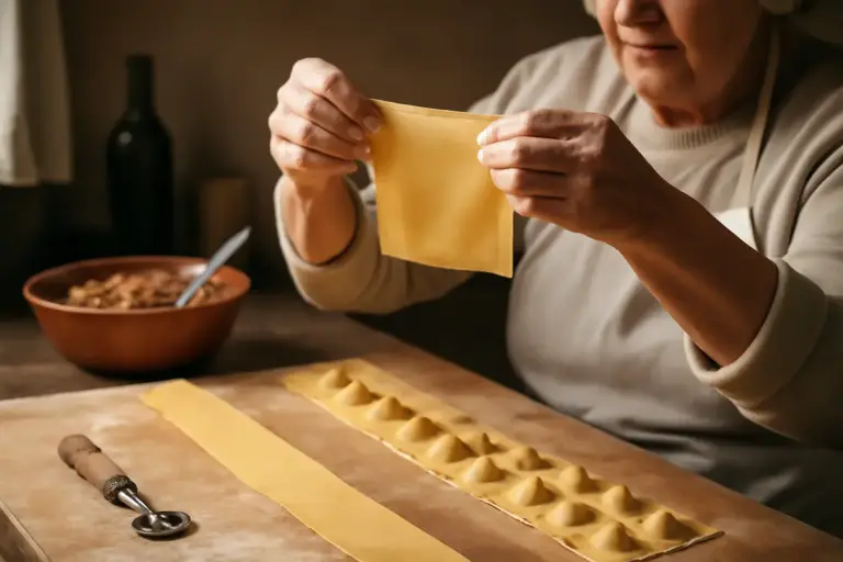 Ricetta autentica agnolotti piemontesi: il passaggio segreto che garantisce la sfoglia perfetta